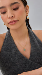 Gemstone Shroom Necklace