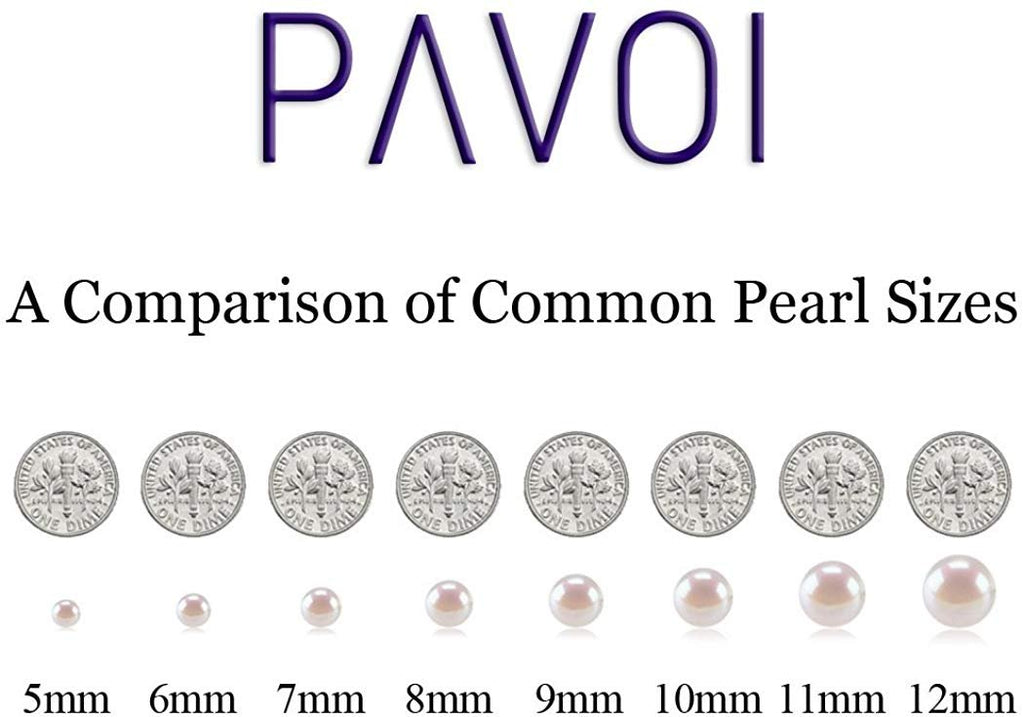 Yellow Gold Freshwater Pearl Studs