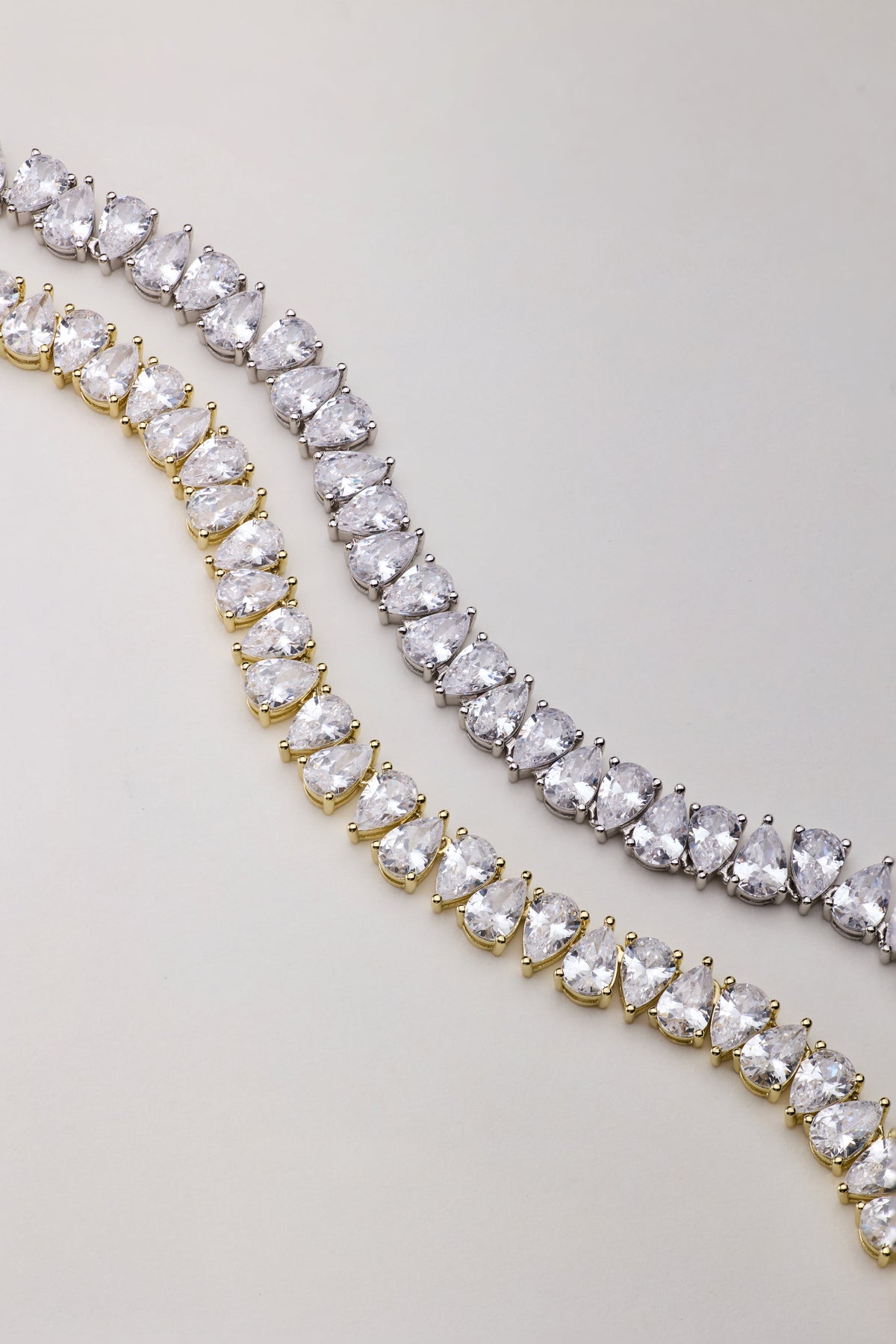 Gold necklaces
