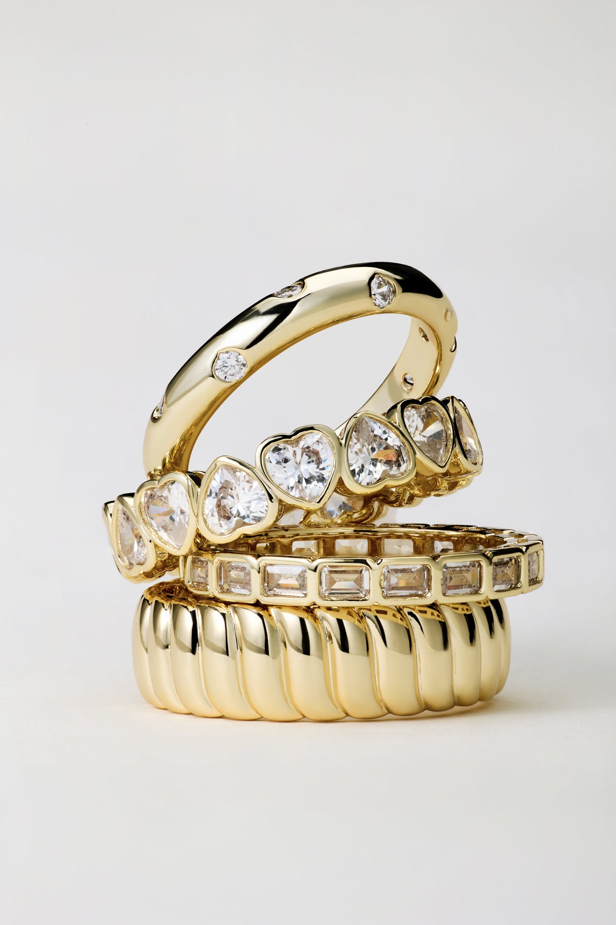 Gold rings