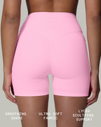 FlexFlow High-Rise 4" Shorts with Pockets
