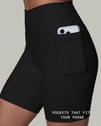 FlexFlow High-Rise 6" Shorts with Pockets