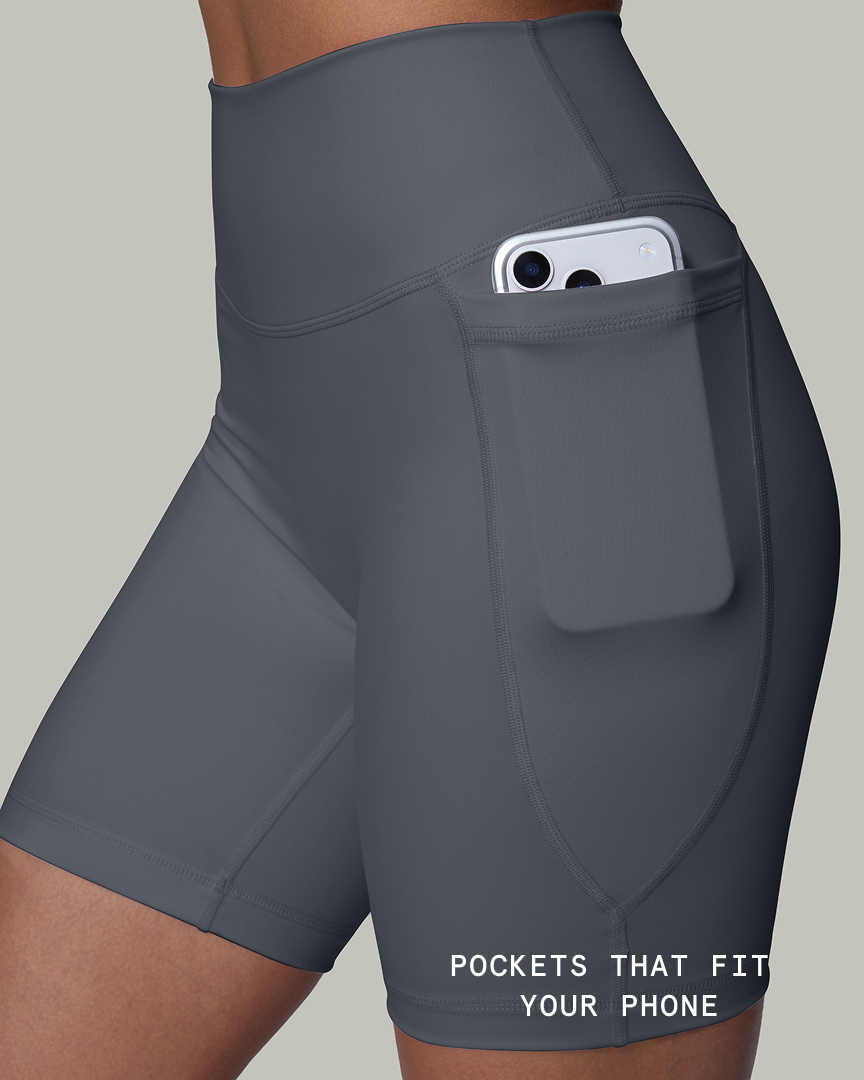 FlexFlow High-Rise 6" Shorts with Pockets
